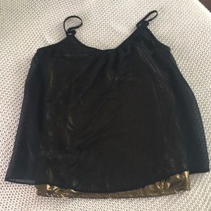 Gold accent express camisole